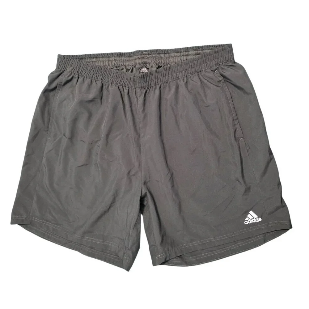 Adidas Aeroready Running Shorts Mens 2XL Liner Gray Lightweight Fitness Athletic - Picture 2 of 10